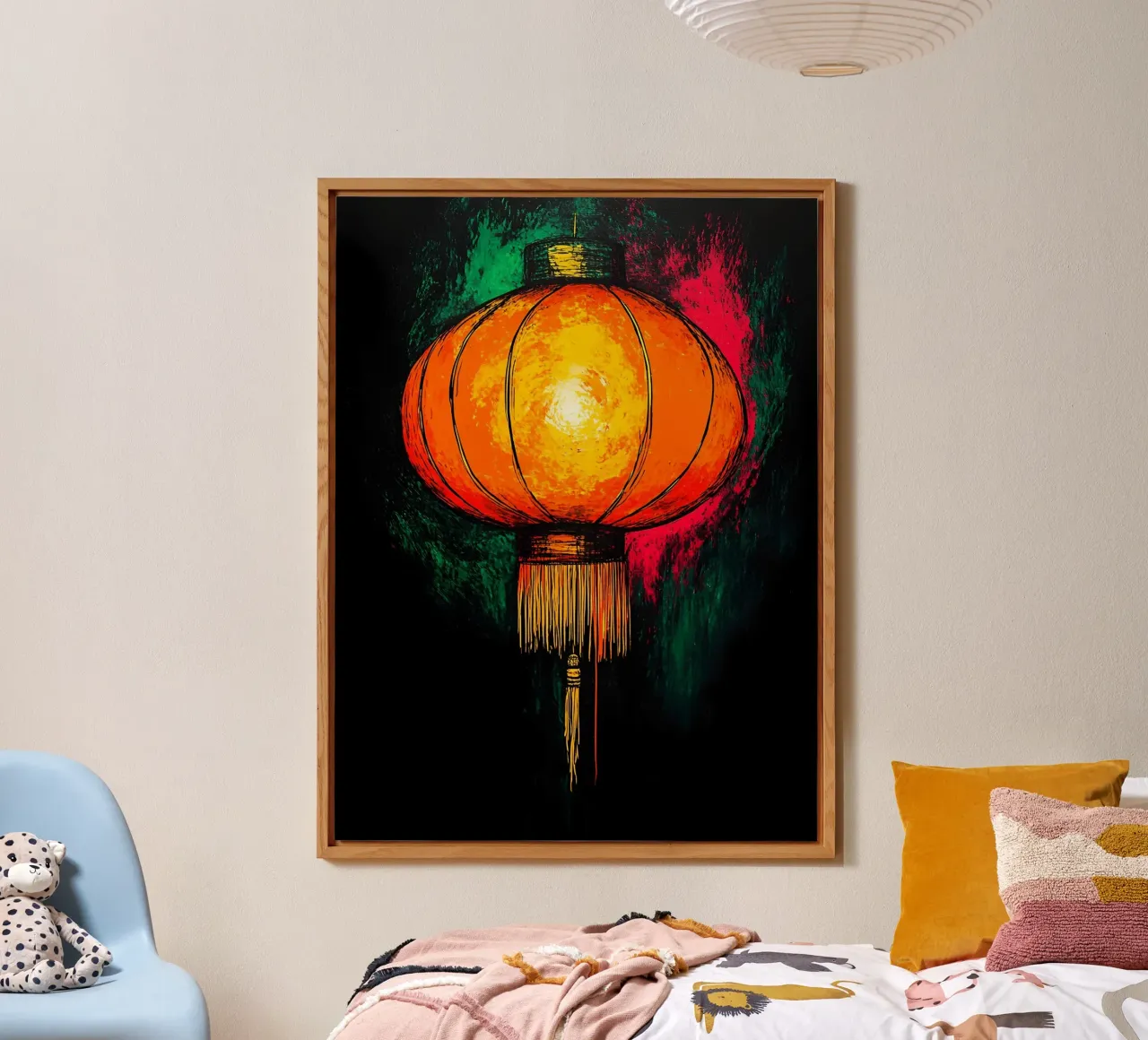 Lantern - Pop Art forex plate by ColorCrash Gallery