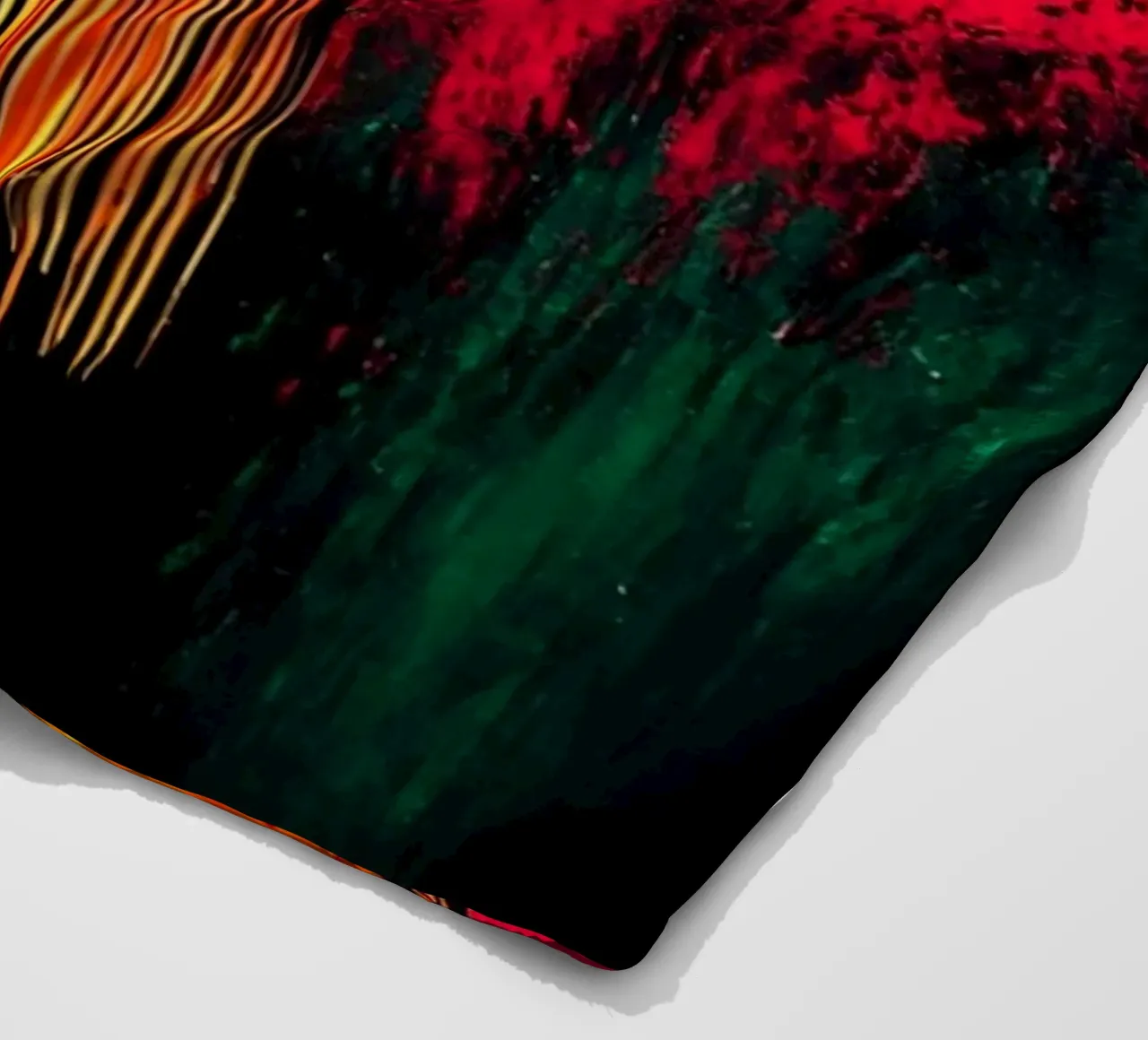 Lantern - Pop Art fleece blanket by ColorCrash Gallery