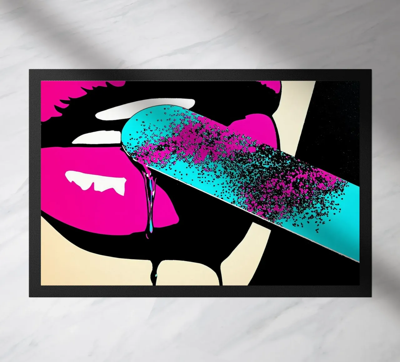 Labbra - Pop Art zerbino da ColorCrash Gallery