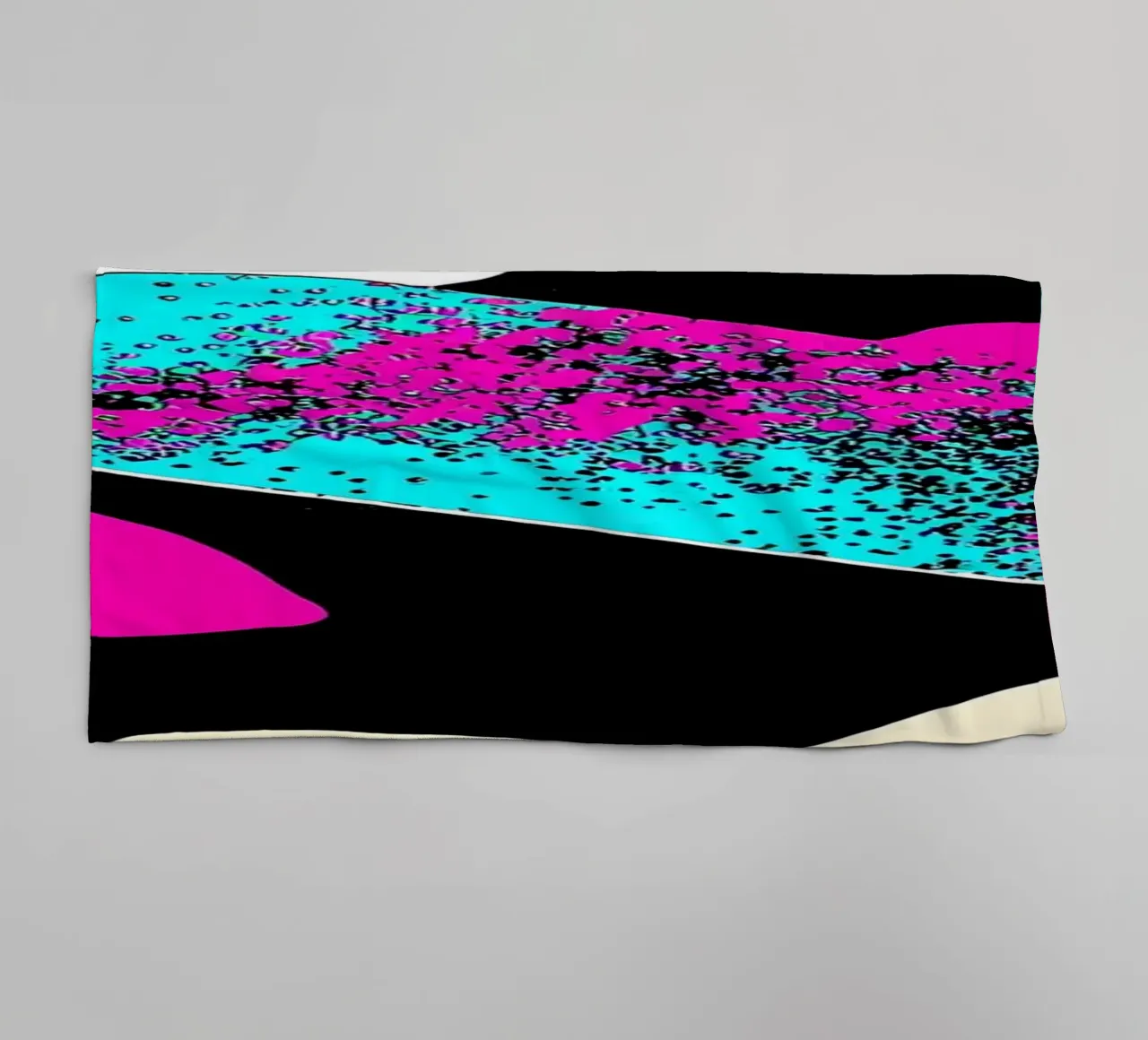 Labbra - Pop Art asciugamano da bagno da ColorCrash Gallery