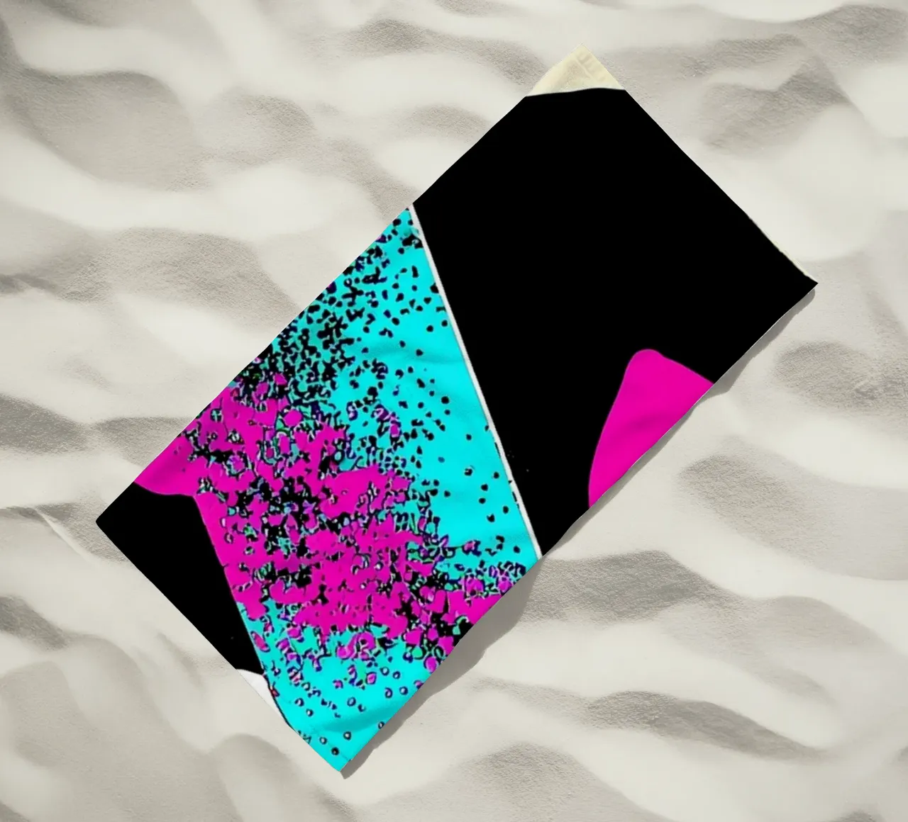 Labbra - Pop Art telo mare da ColorCrash Gallery