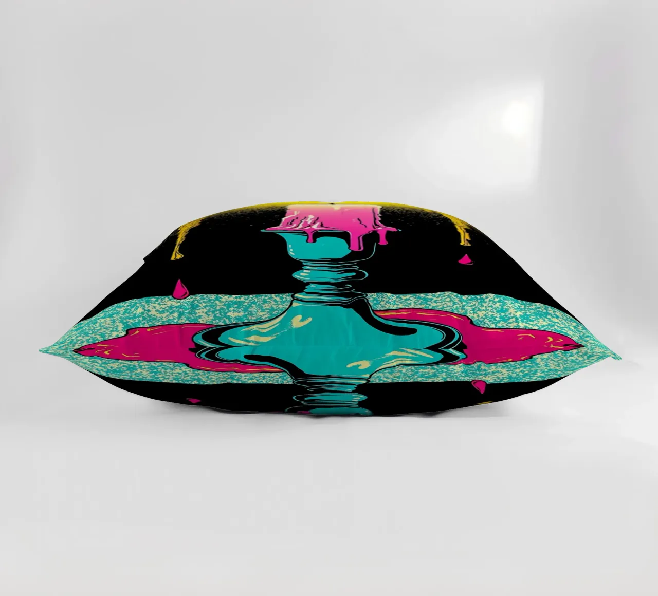 Sciogliere le candele - Pop Art cuscino da ColorCrash Gallery
