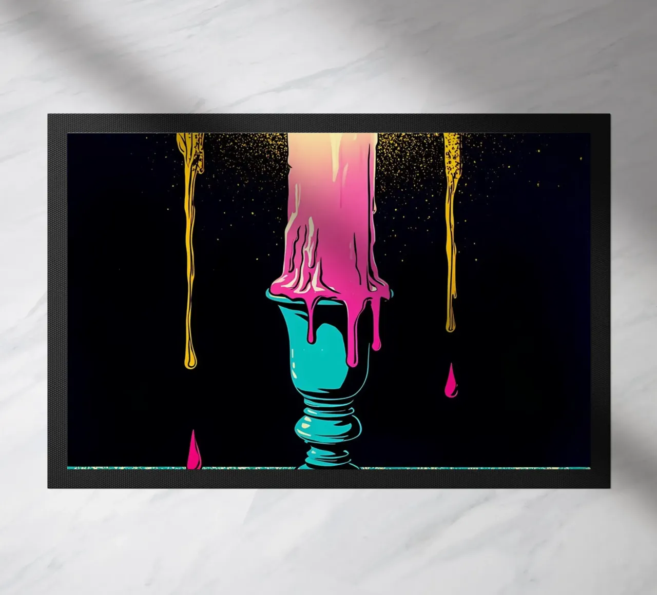 Sciogliere le candele - Pop Art zerbino da ColorCrash Gallery