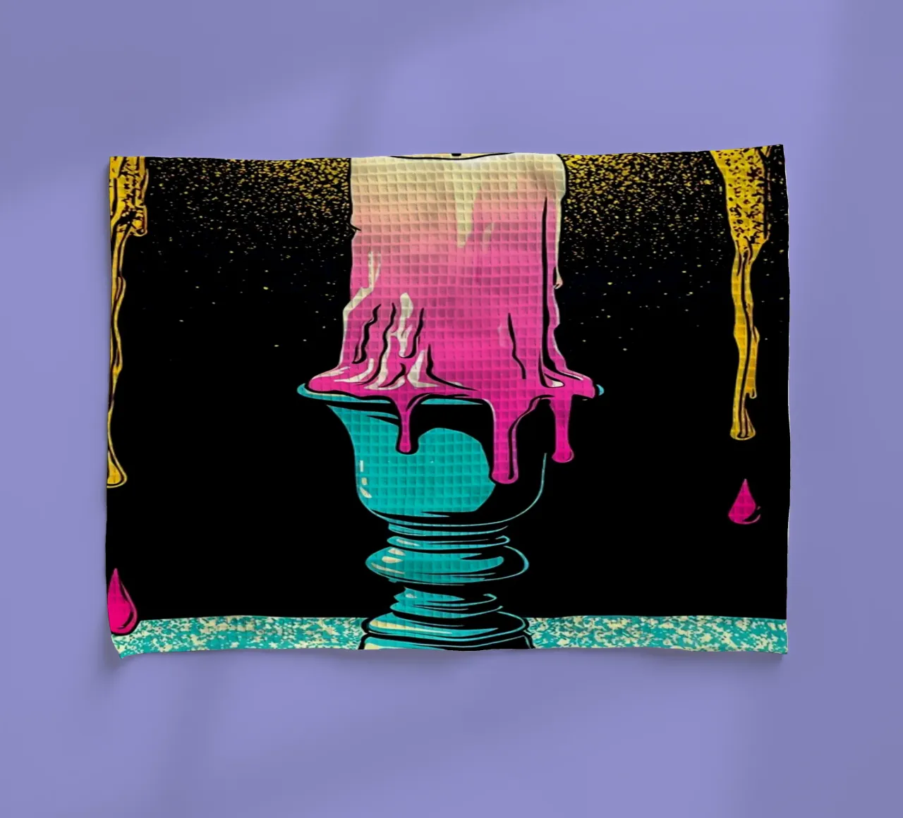 Fusion de bougies - Pop Art torchon de ColorCrash Gallery
