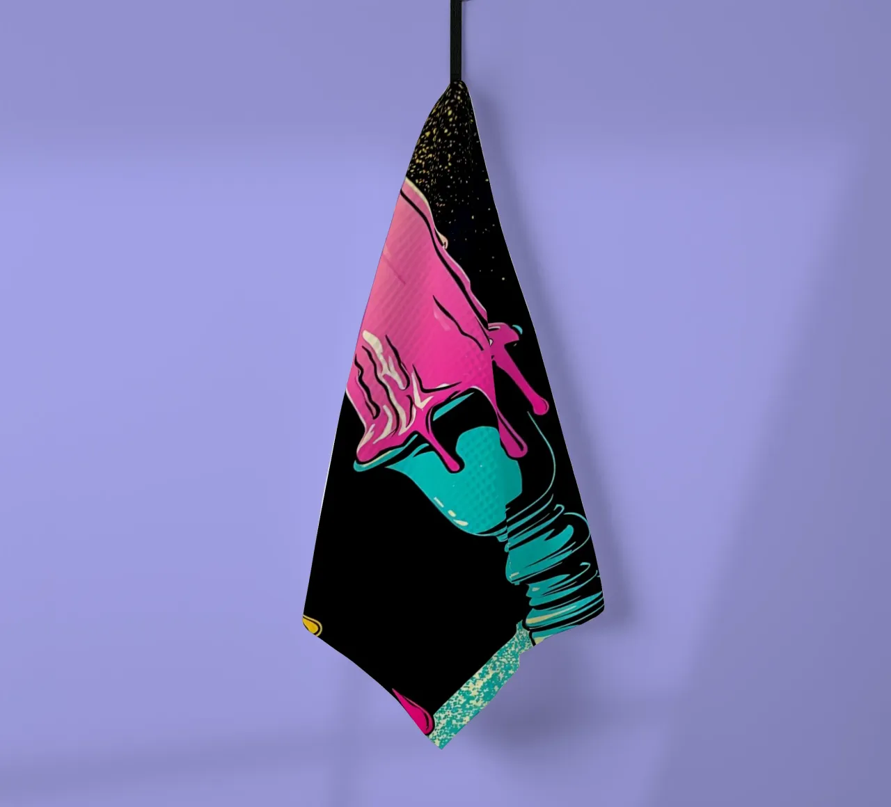 Fusion de bougies - Pop Art torchon de ColorCrash Gallery