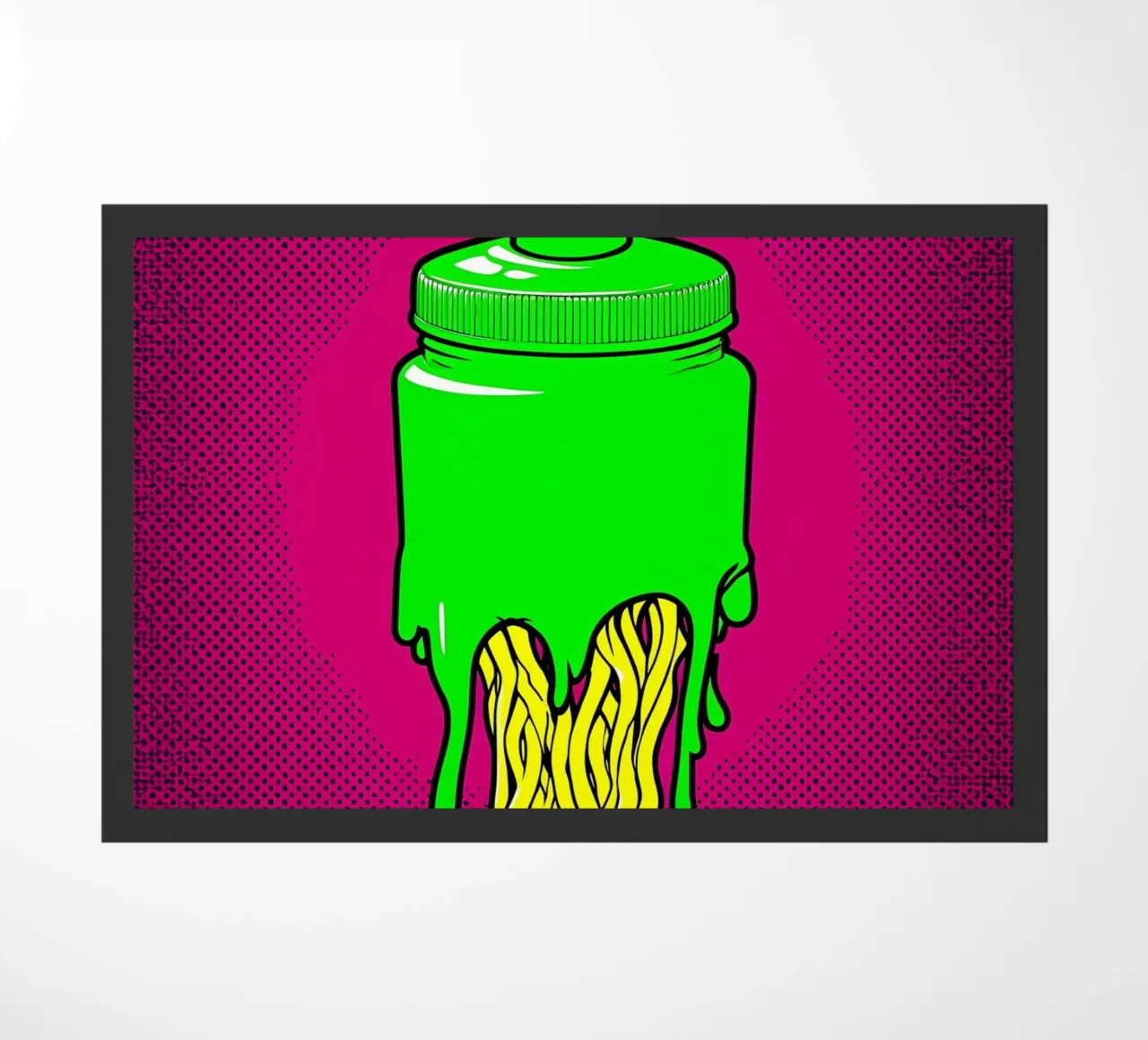 Bottiglia di colla - Pop Art zerbino da ColorCrash Gallery