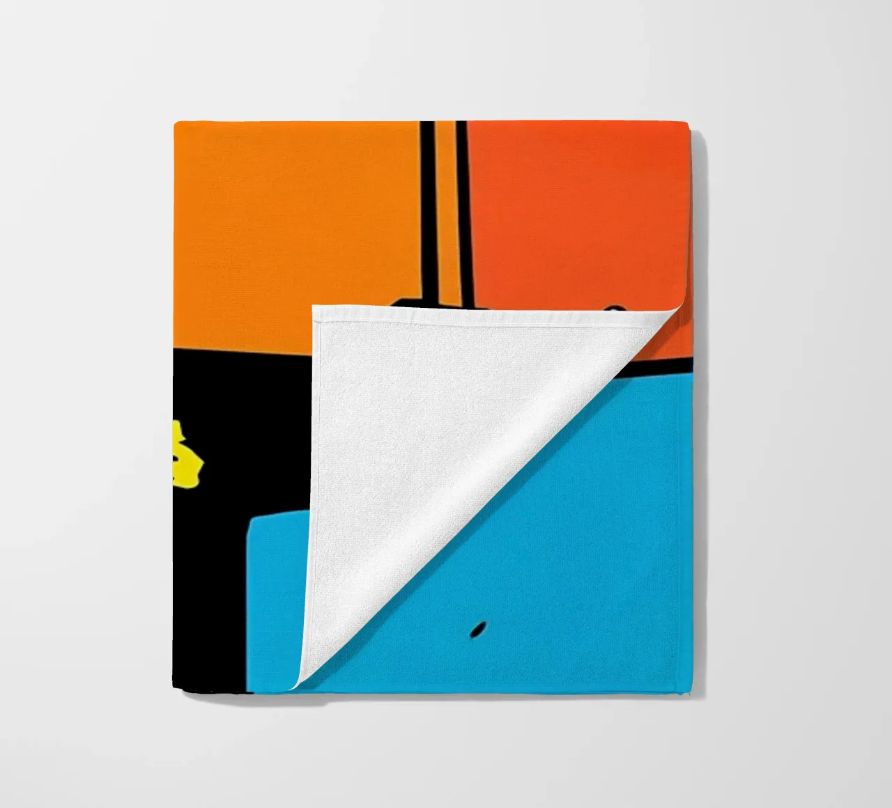 Cassetta della posta - Pop Art telo mare da ColorCrash Gallery