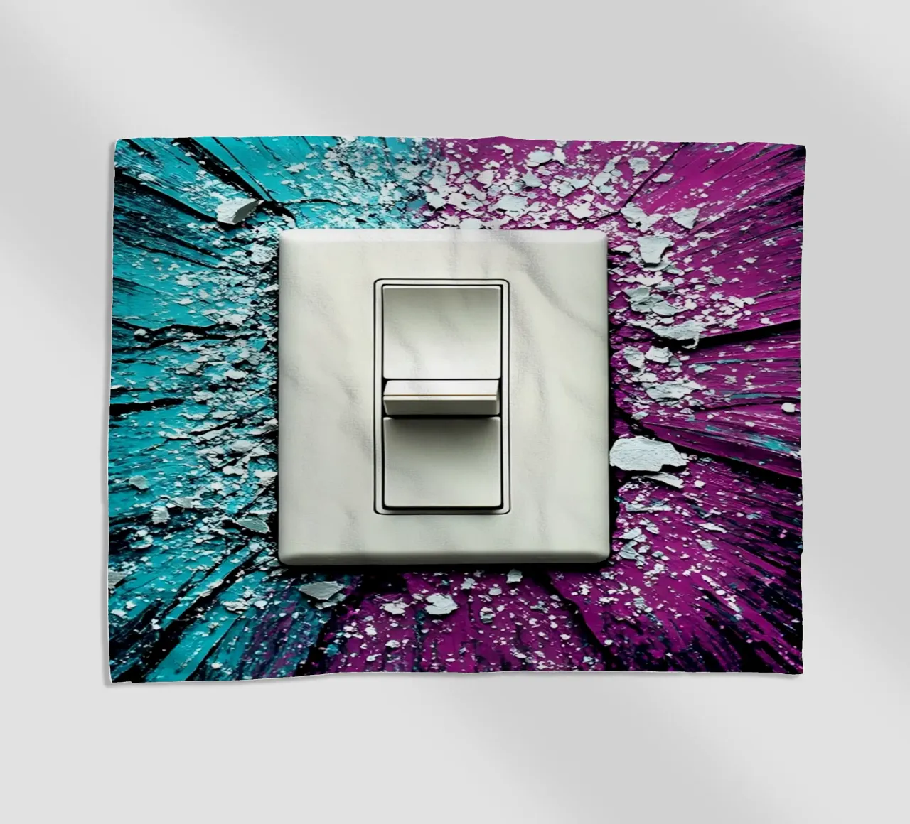 Interruttore della luce - Pop Art telo mare da ColorCrash Gallery