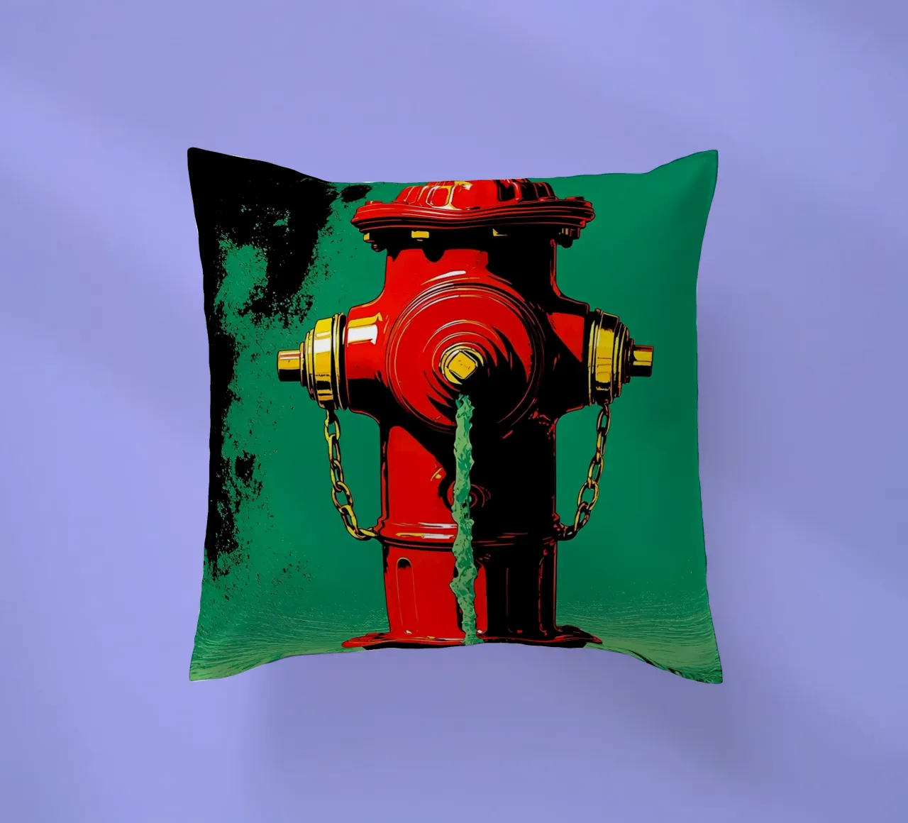 Idrante - Pop Art cuscino da ColorCrash Gallery