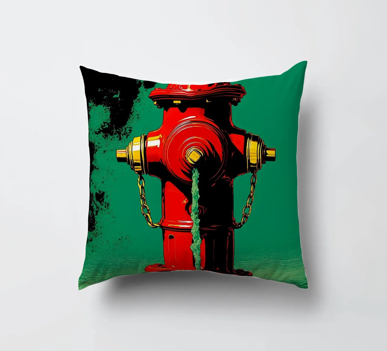 Idrante - Pop Art cuscino da ColorCrash Gallery