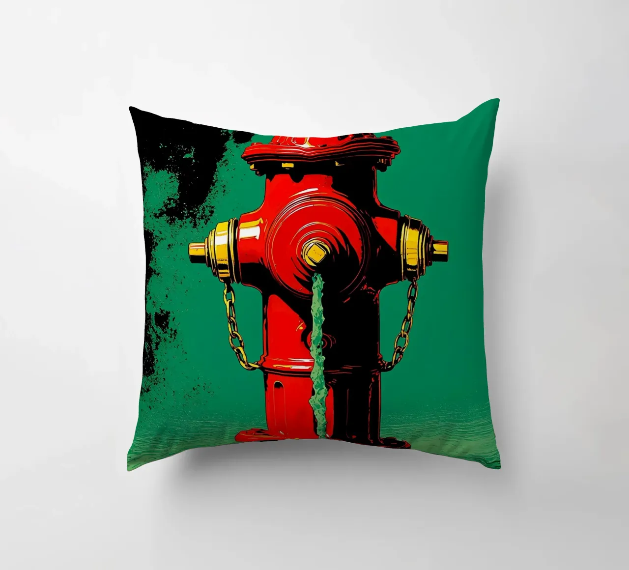 Idrante - Pop Art cuscino da ColorCrash Gallery