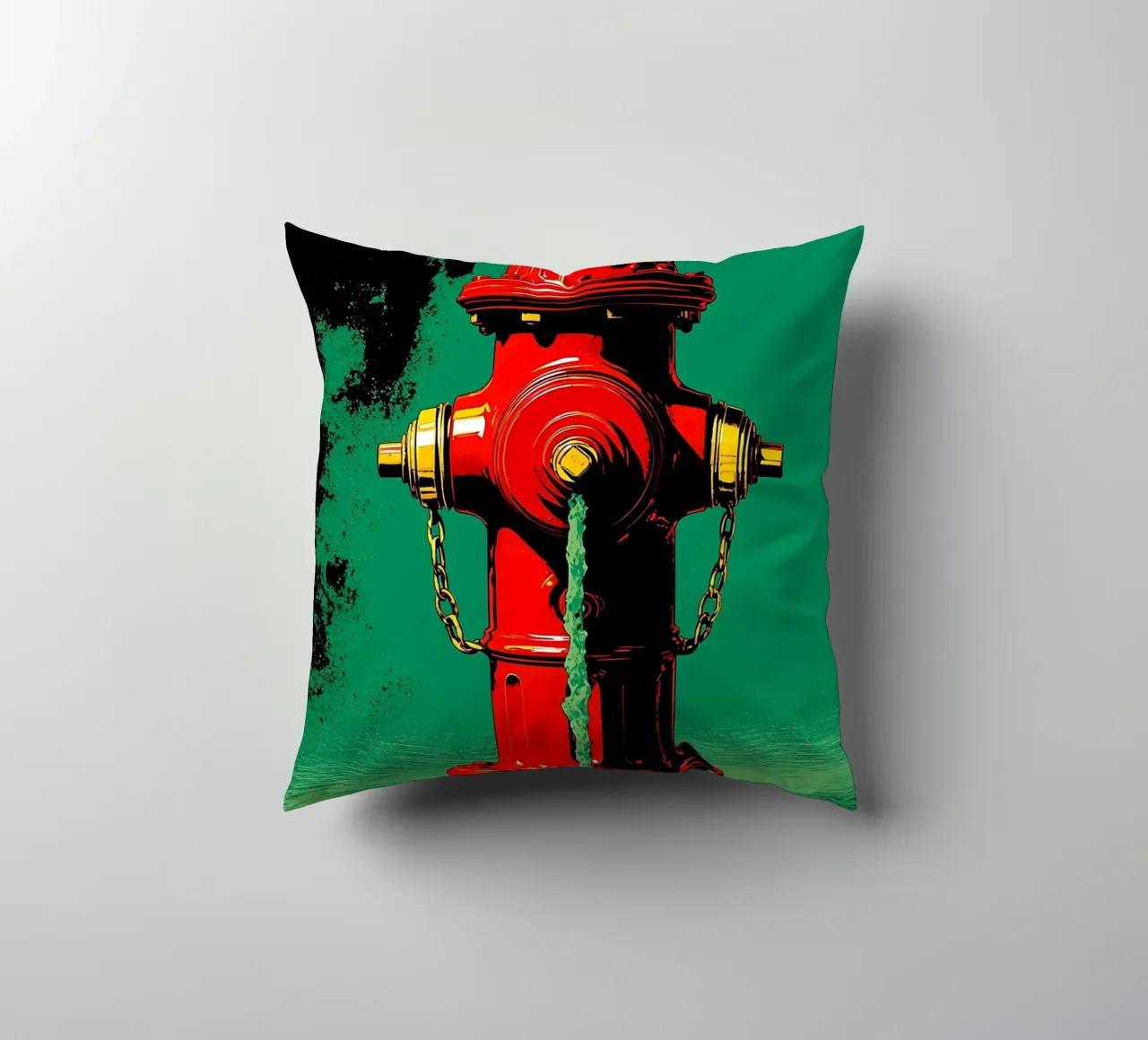 Idrante - Pop Art cuscino da ColorCrash Gallery