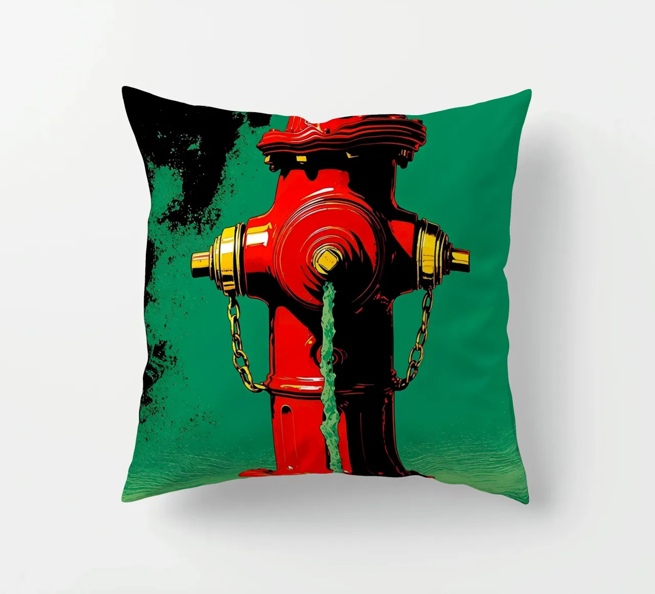 Idrante - Pop Art cuscino da ColorCrash Gallery