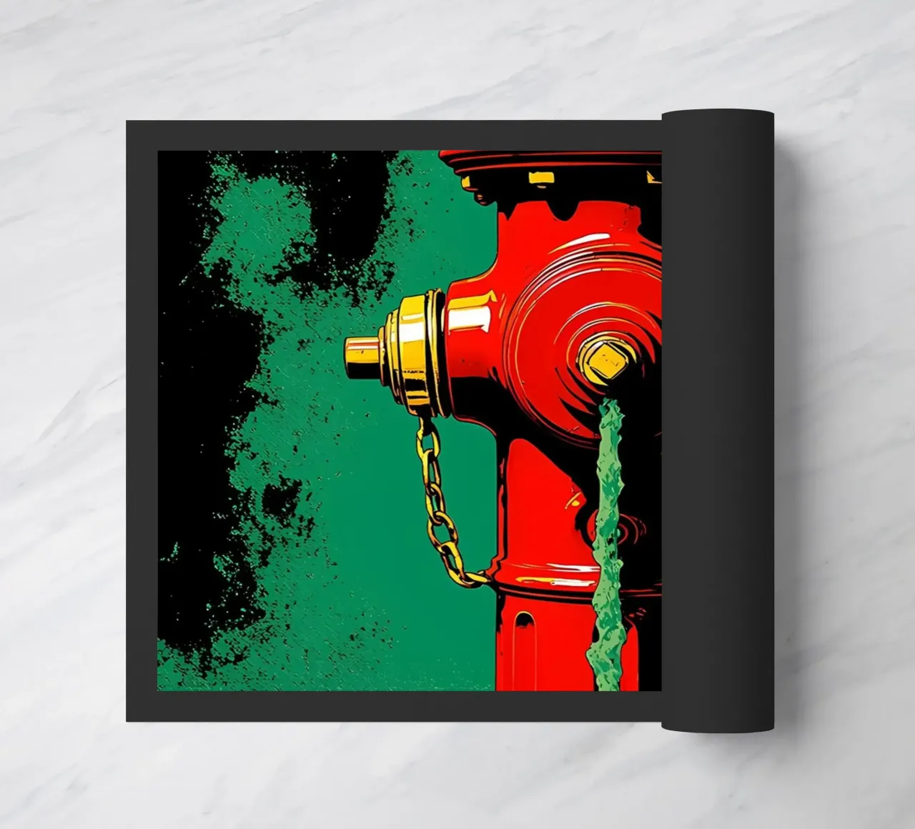 Idrante - Pop Art zerbino da ColorCrash Gallery