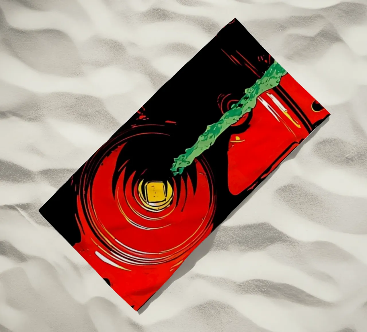 Idrante - Pop Art telo mare da ColorCrash Gallery