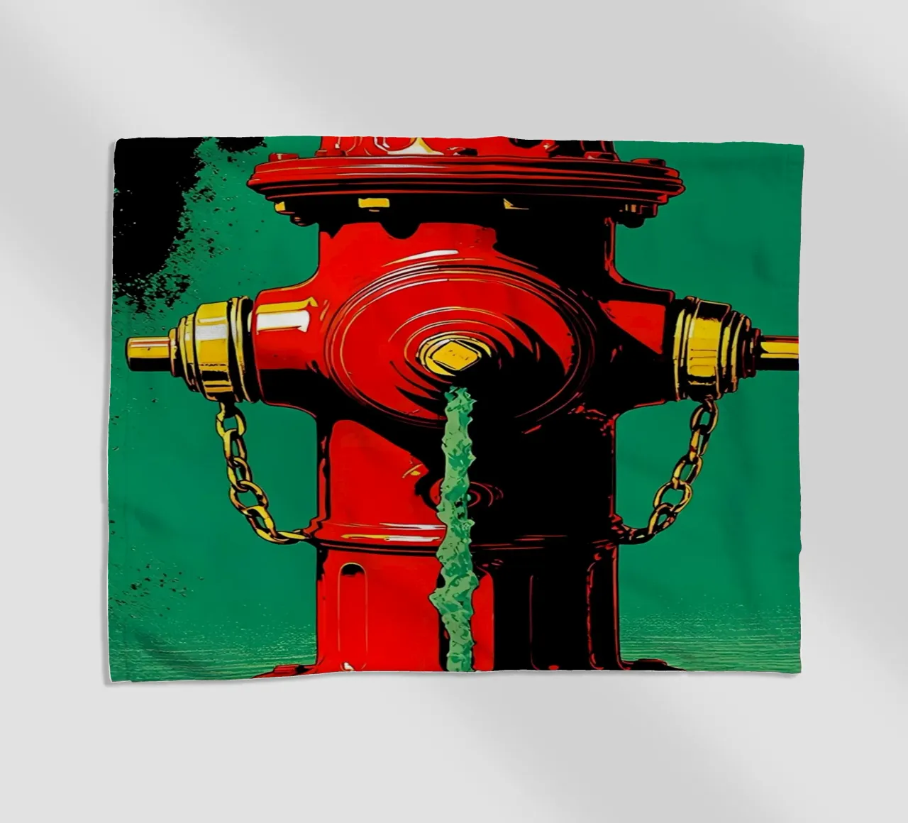 Idrante - Pop Art telo mare da ColorCrash Gallery