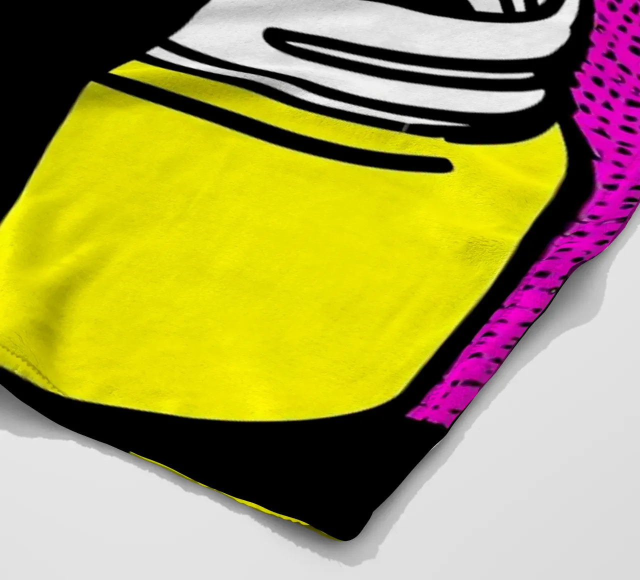 Barattolo di vernice - Pop Art coperta in pile da ColorCrash Gallery