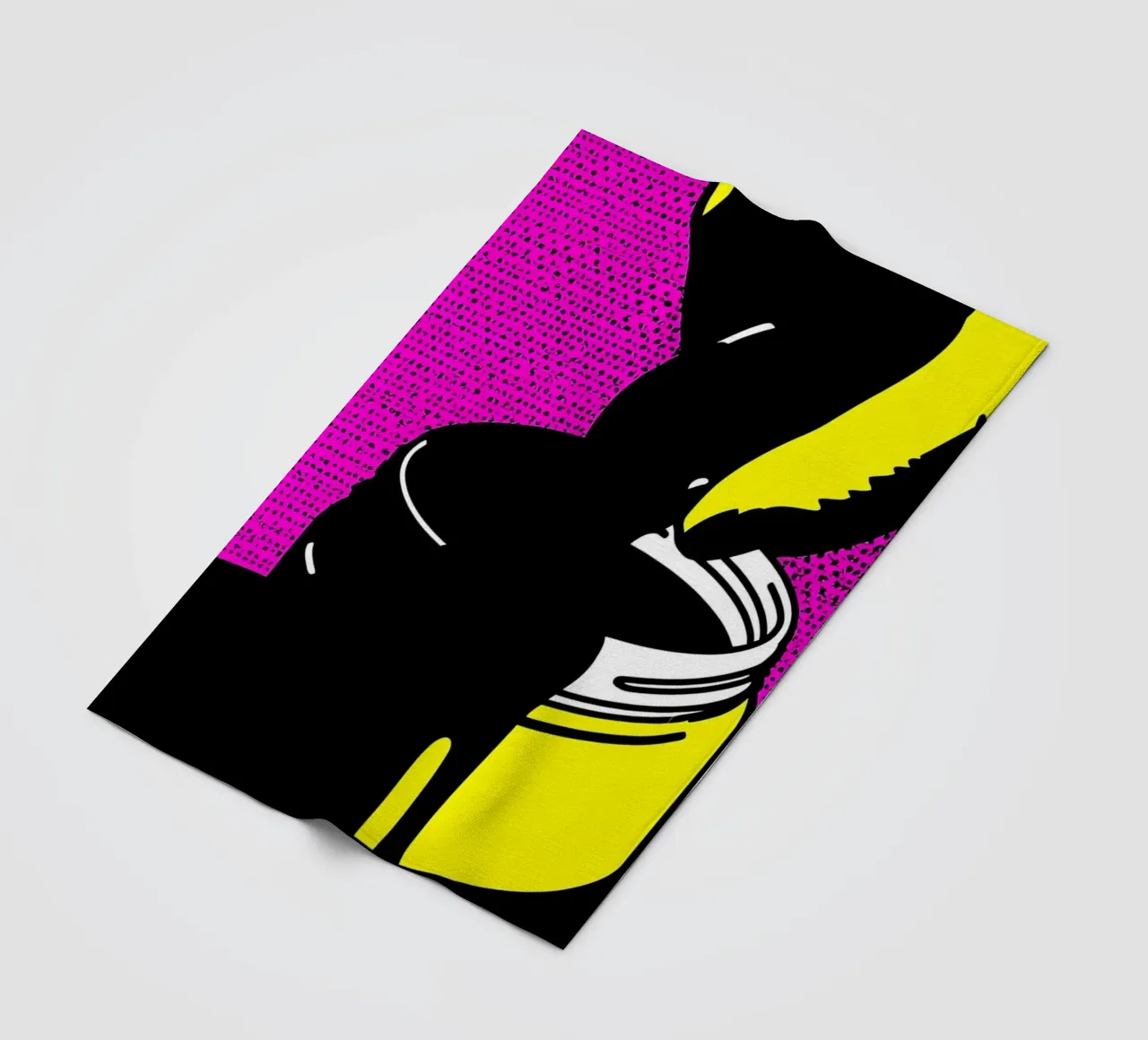 Barattolo di vernice - Pop Art coperta in pile da ColorCrash Gallery