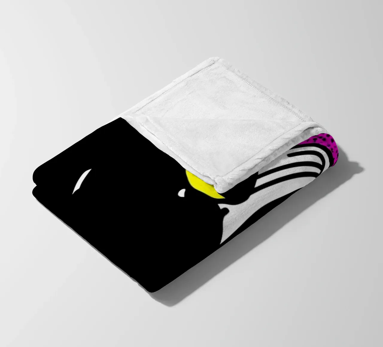 Barattolo di vernice - Pop Art coperta in pile da ColorCrash Gallery