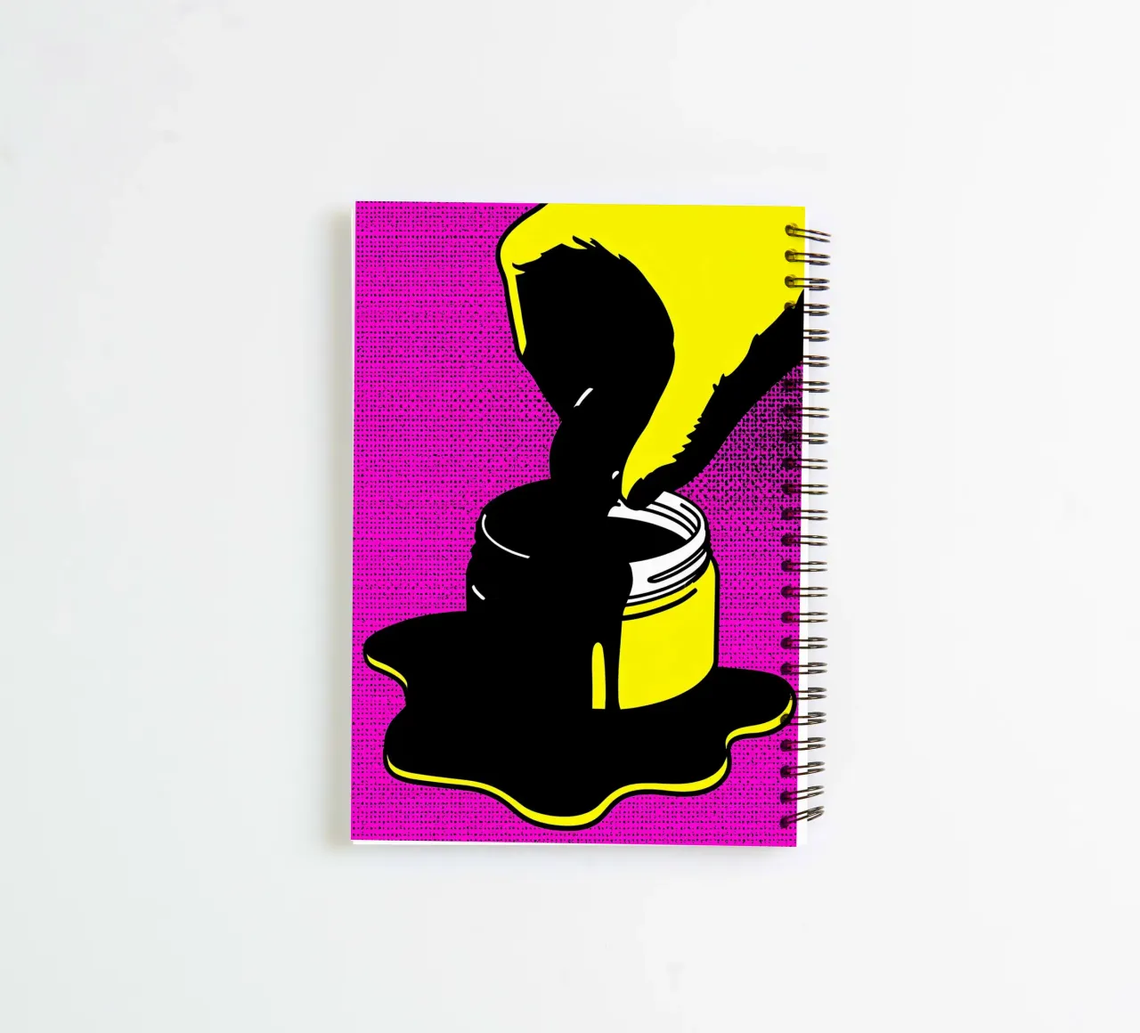 Paint Can - Pop Art spiral notebook by ColorCrash Gallery