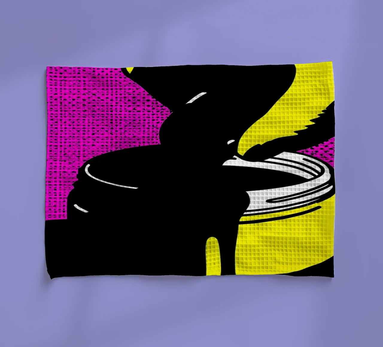 Farbdose - Pop Art Geschirrtuch von ColorCrash Gallery
