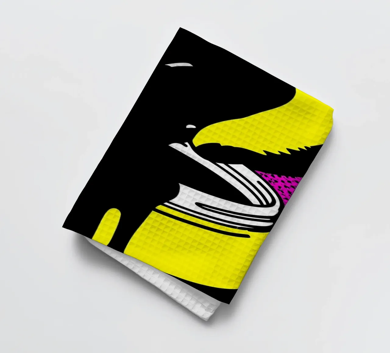 Farbdose - Pop Art Geschirrtuch von ColorCrash Gallery