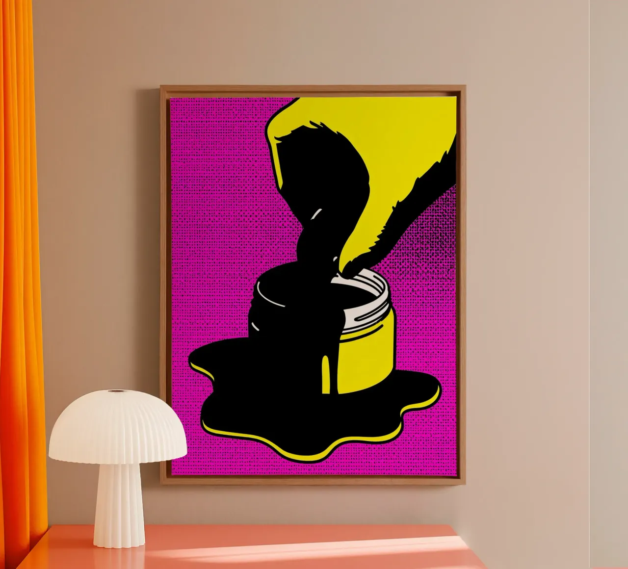 Barattolo di vernice - Pop Art tela da ColorCrash Gallery