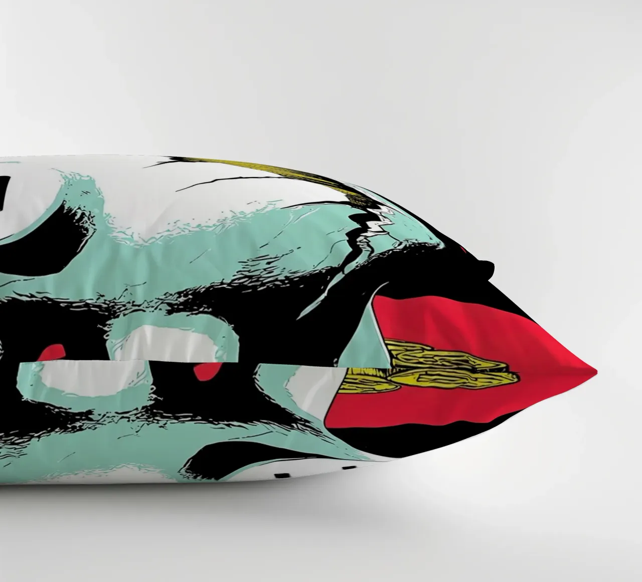 Salvadanaio con monete - Pop Art cuscino da ColorCrash Gallery