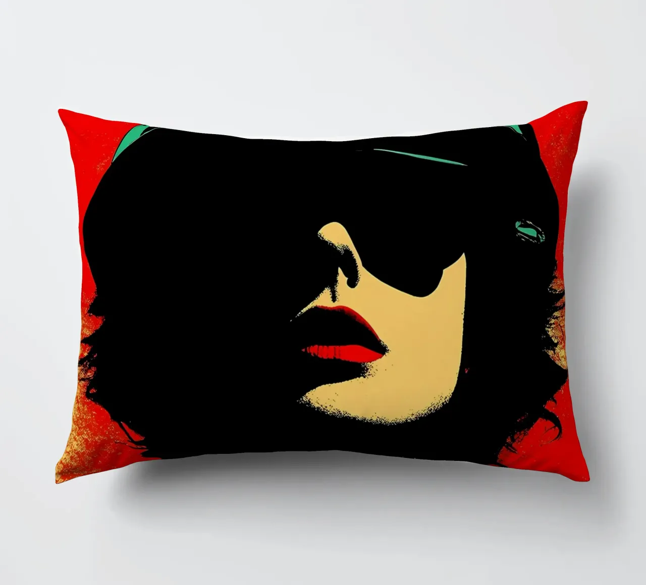 Donna libera - Pop Art cuscino da ColorCrash Gallery