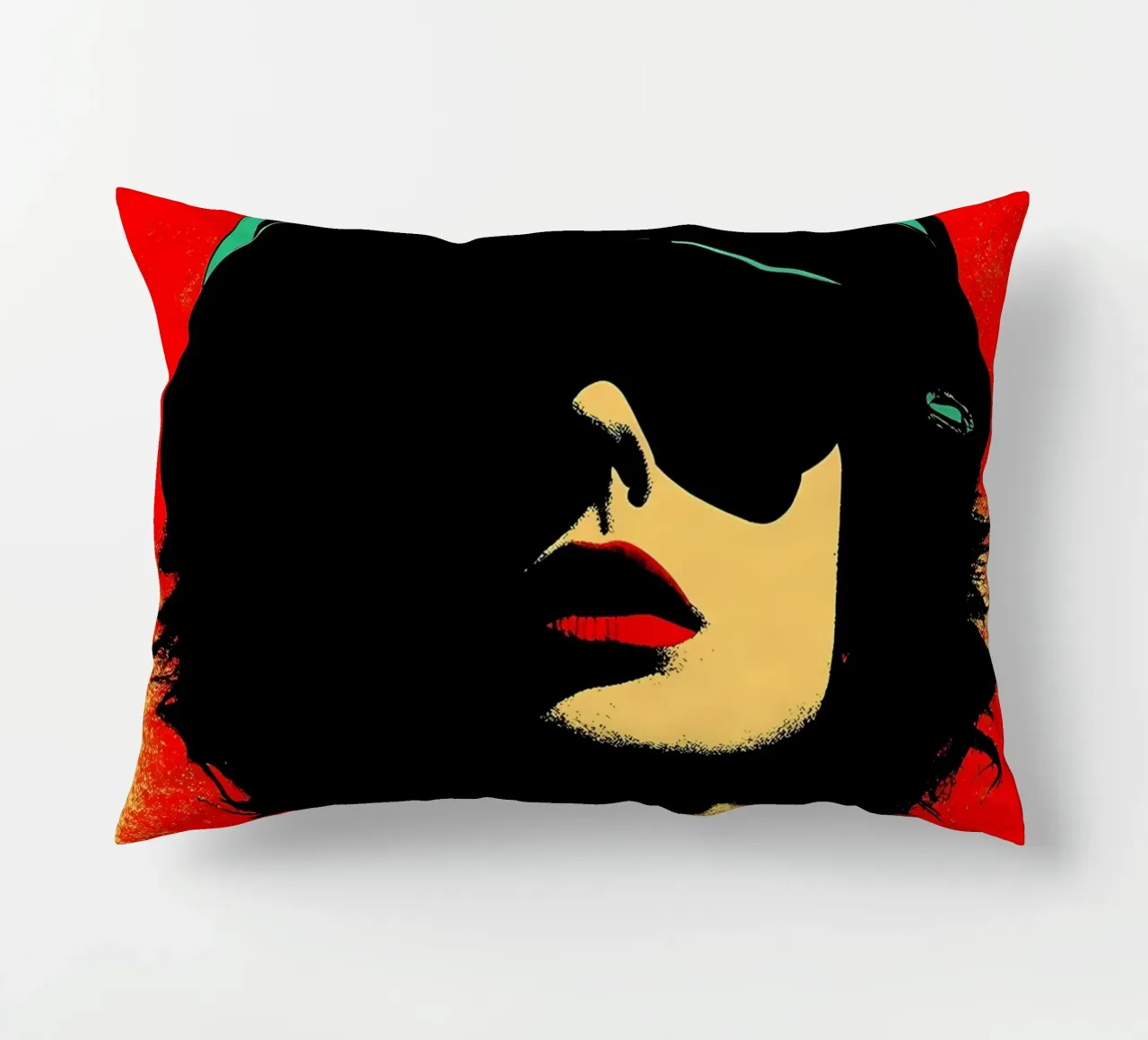 Donna libera - Pop Art cuscino da ColorCrash Gallery