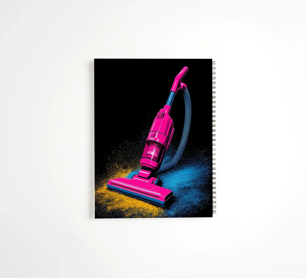 Staubsauger - Pop Art Ringbuch von ColorCrash Gallery
