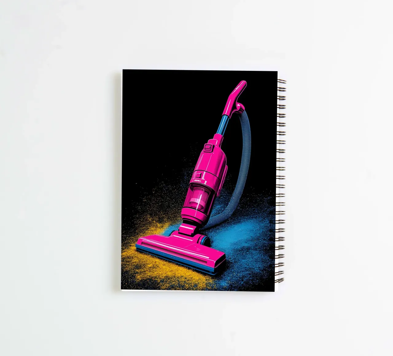 Staubsauger - Pop Art Ringbuch von ColorCrash Gallery