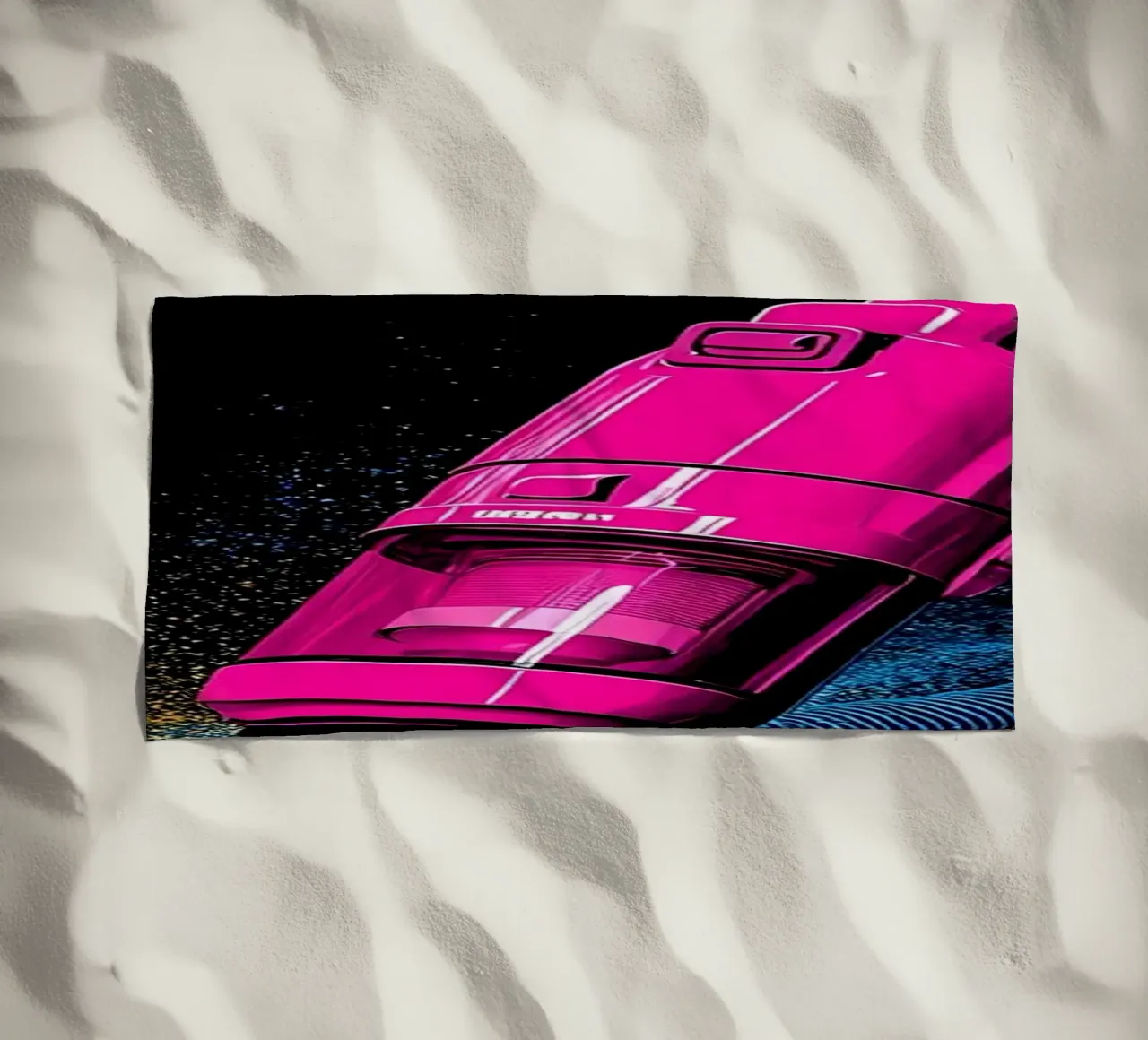 Aspirapolvere - Pop Art telo mare da ColorCrash Gallery
