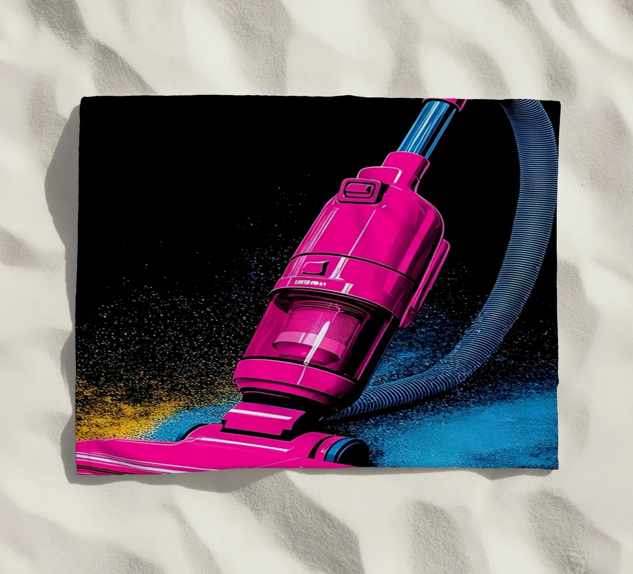 Aspirapolvere - Pop Art telo mare da ColorCrash Gallery