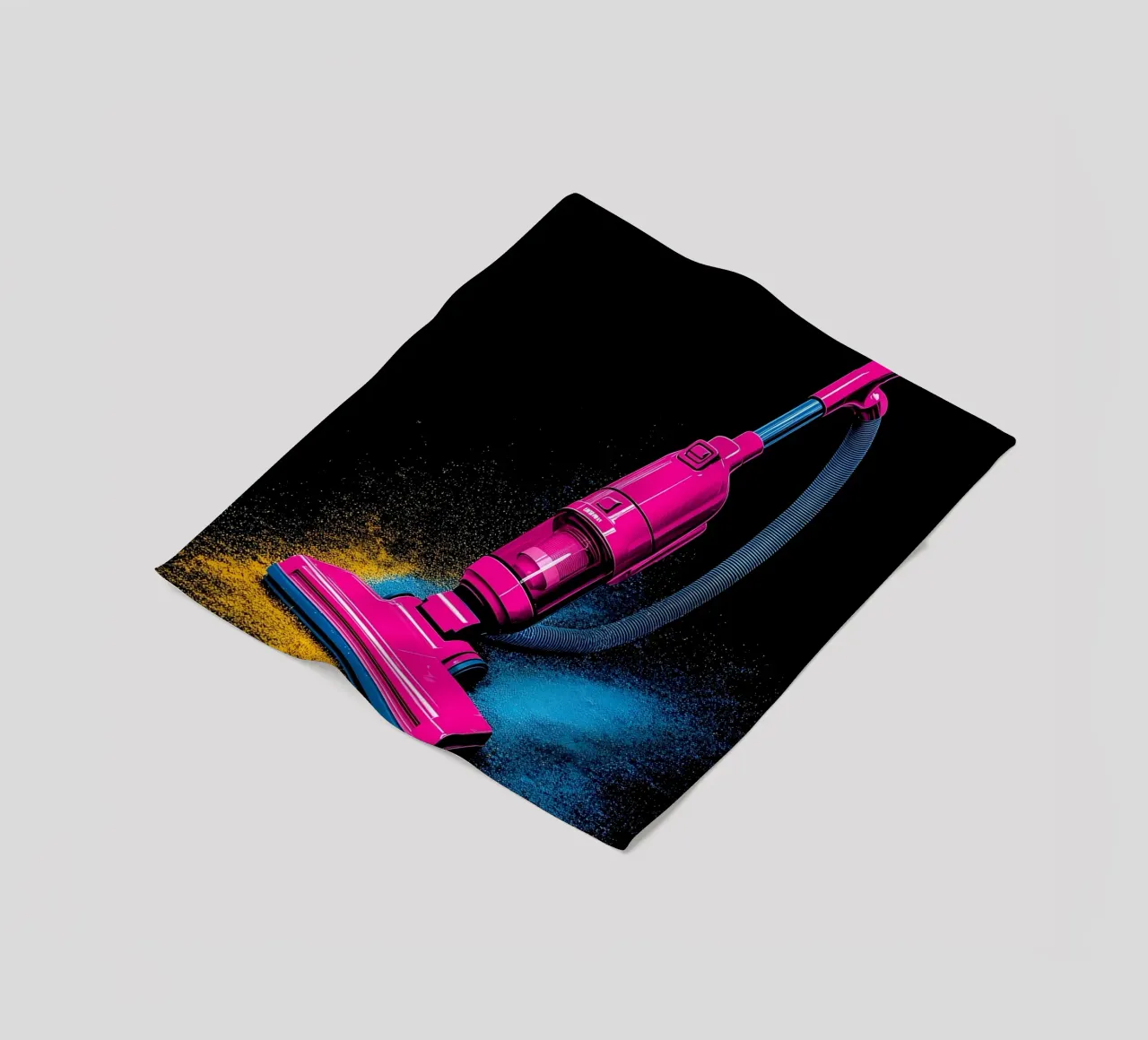 Aspirapolvere - Pop Art coperta in pile da ColorCrash Gallery