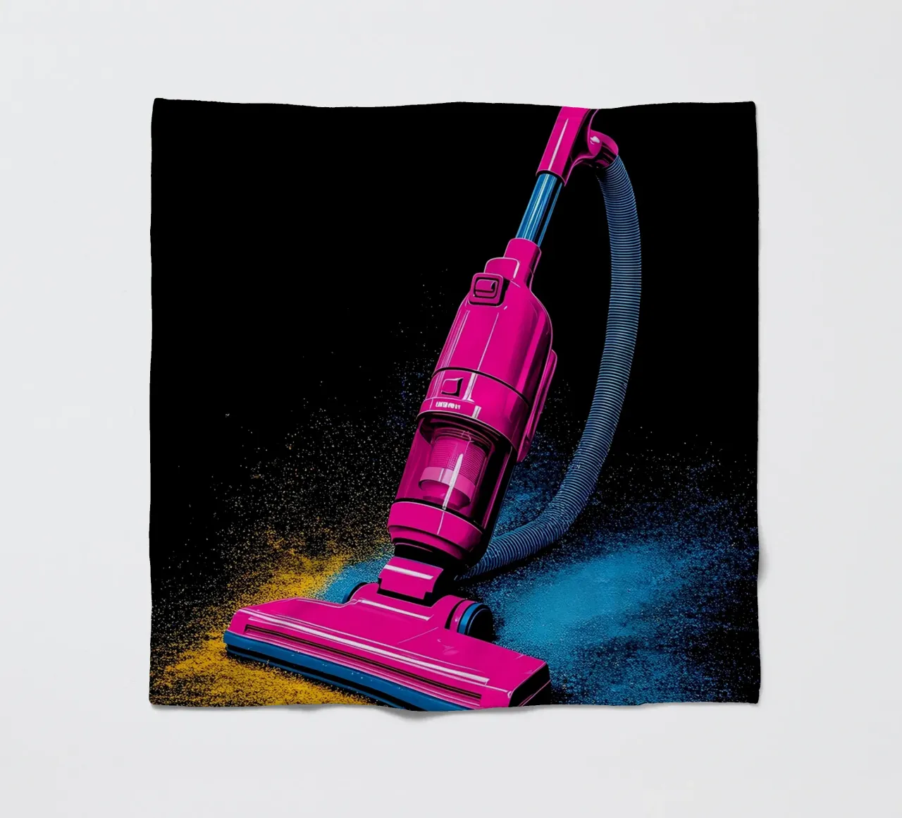 Aspirapolvere - Pop Art coperta in pile da ColorCrash Gallery