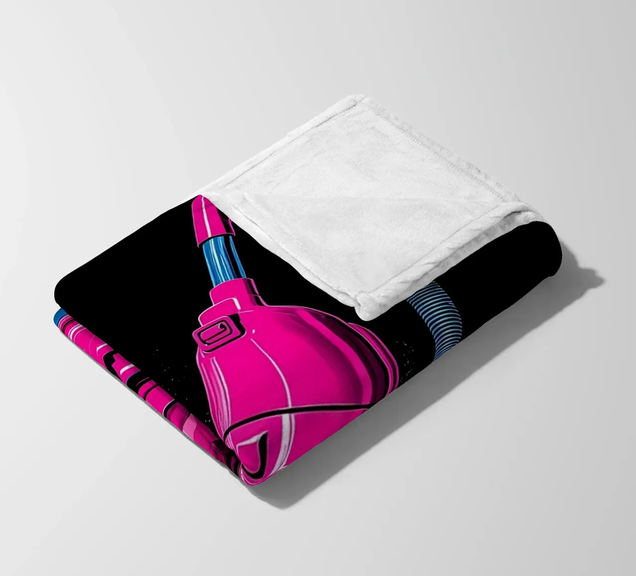 Aspirapolvere - Pop Art coperta in pile da ColorCrash Gallery