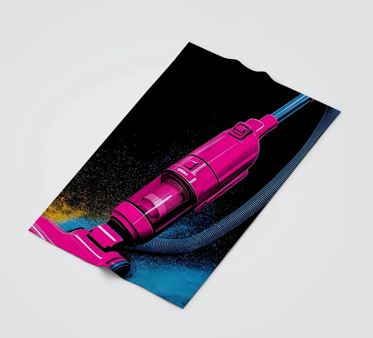 Aspirapolvere - Pop Art coperta in pile da ColorCrash Gallery