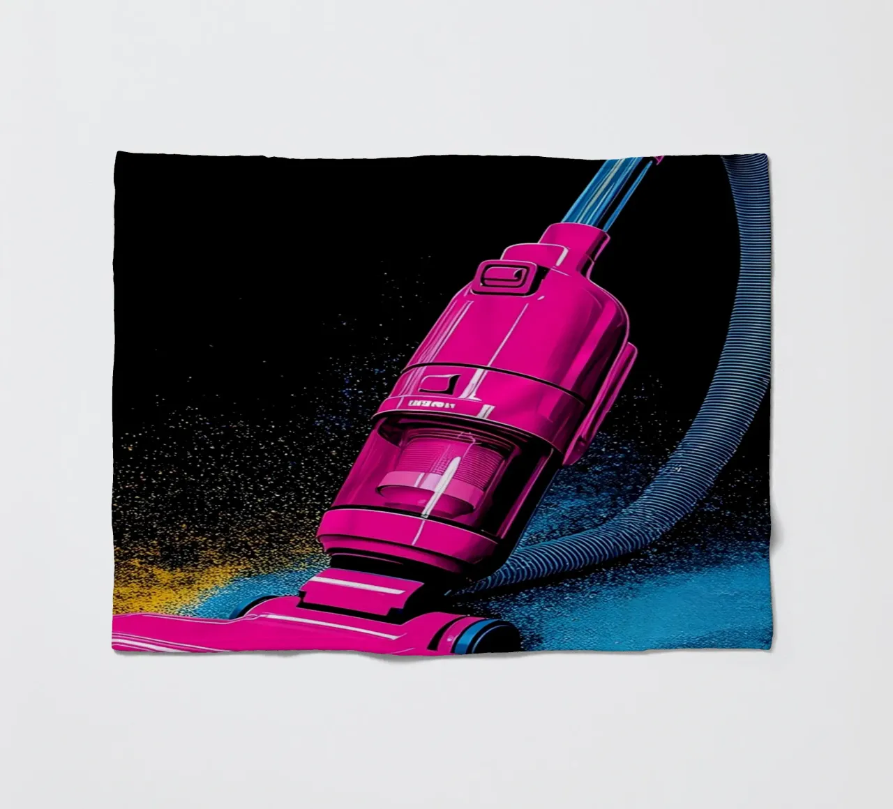 Aspirapolvere - Pop Art coperta in pile da ColorCrash Gallery