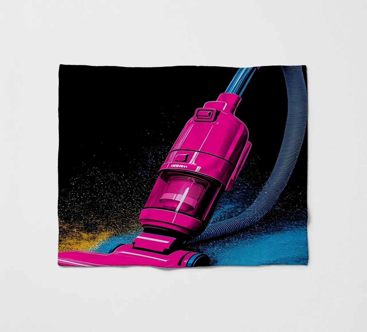 Aspirapolvere - Pop Art coperta in pile da ColorCrash Gallery