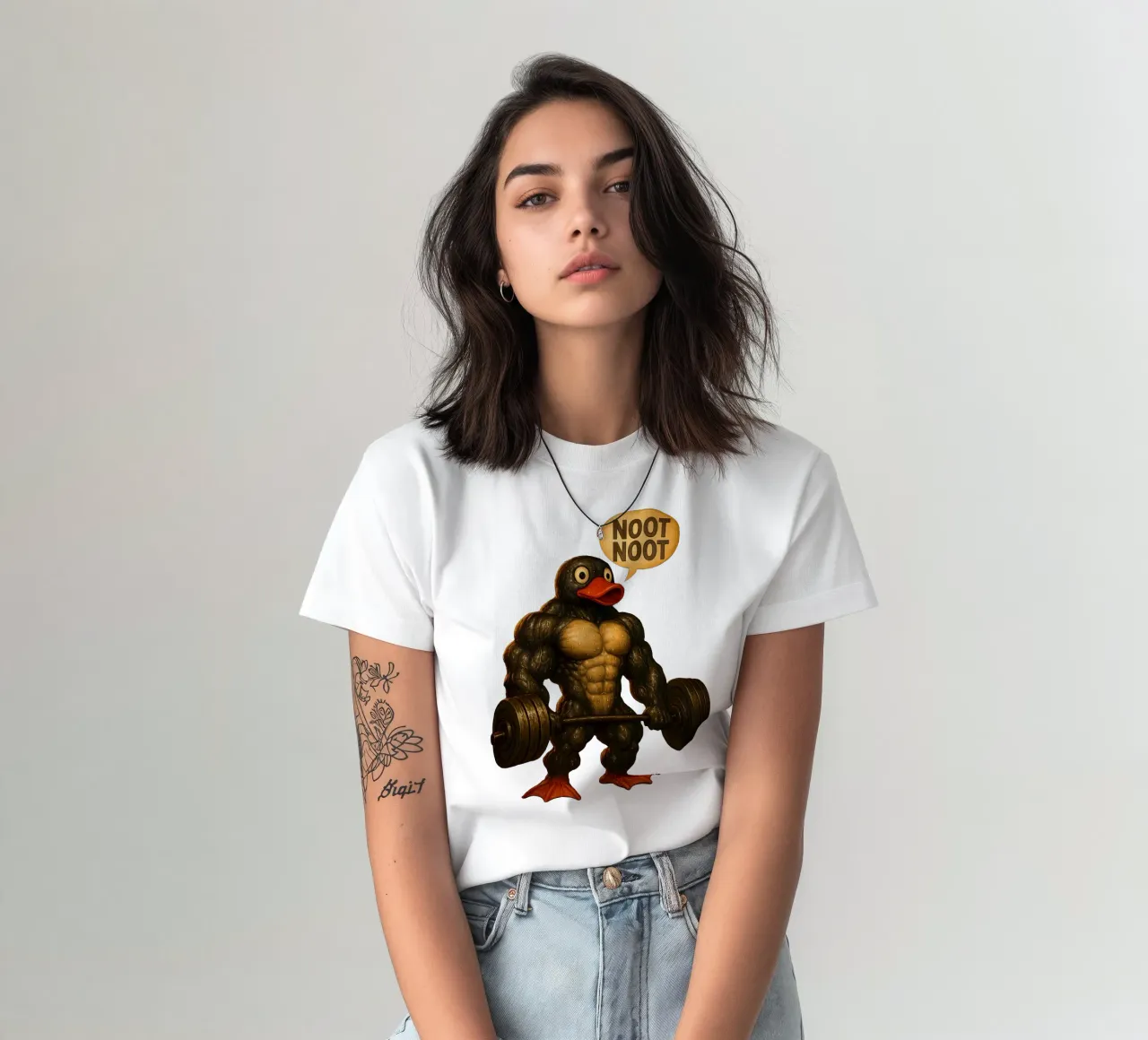 Pumping Pingu Gym Art t-shirt da Lootprint