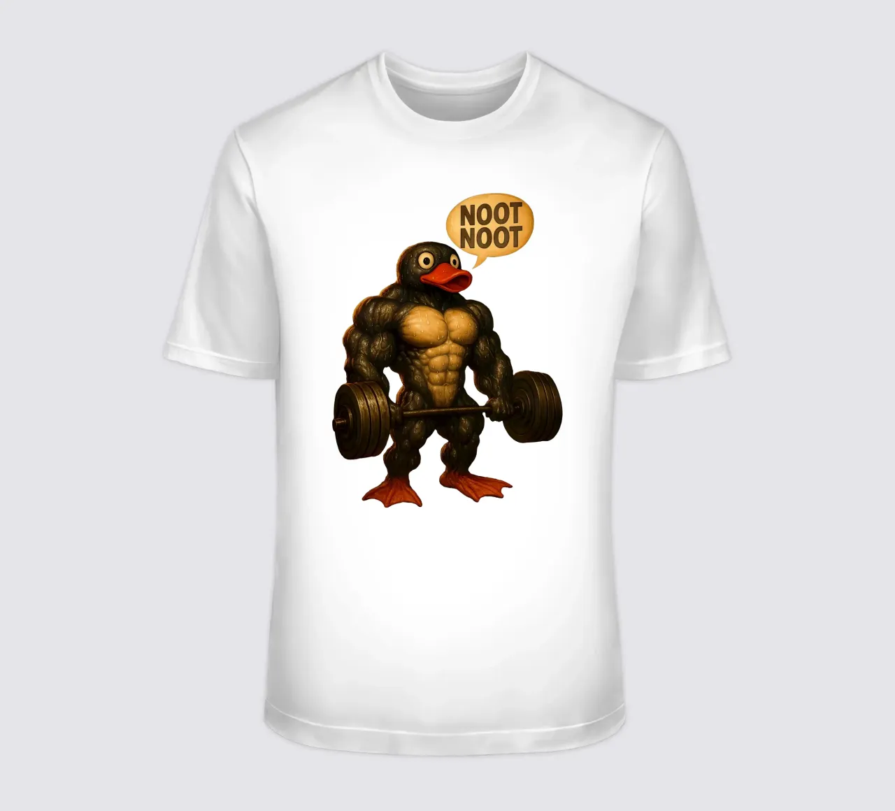 Pumping Pingu Gym Art t-shirt da Lootprint