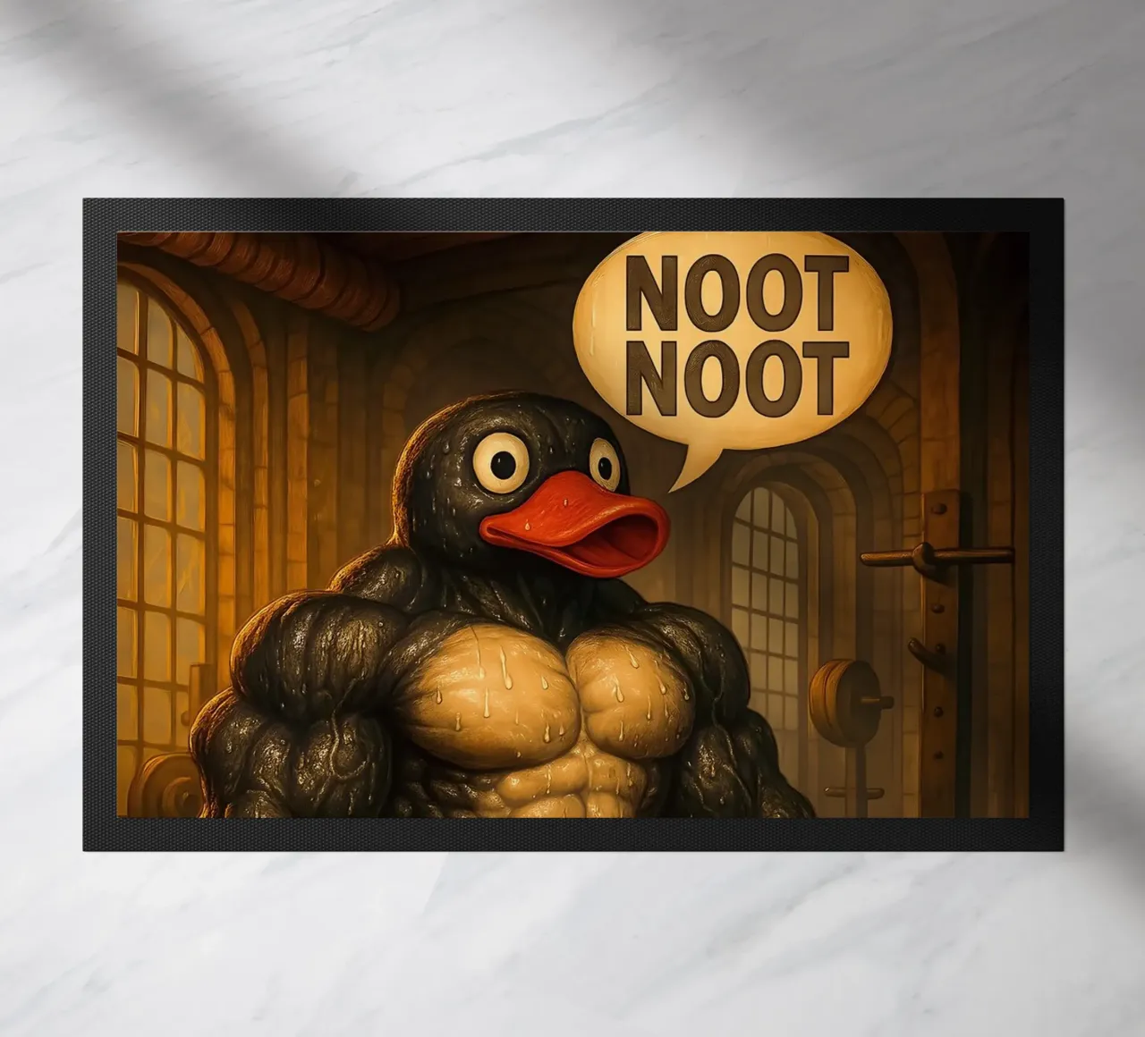 Pumping Pingu Gym Art zerbino da Lootprint