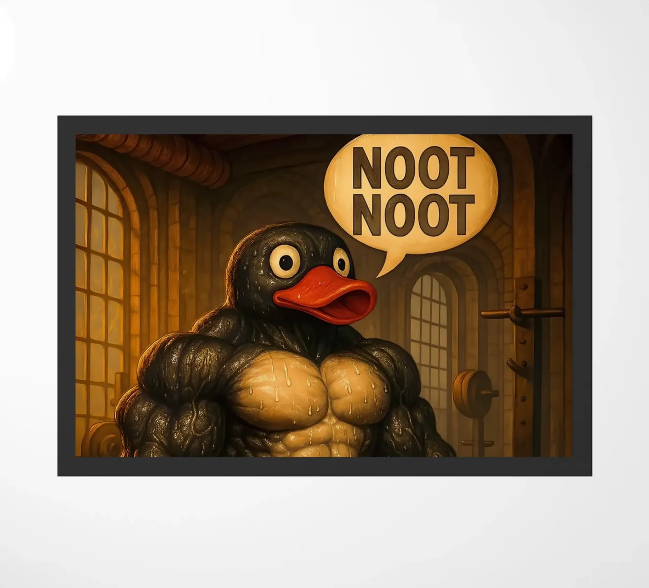 Pumping Pingu Gym Art zerbino da Lootprint