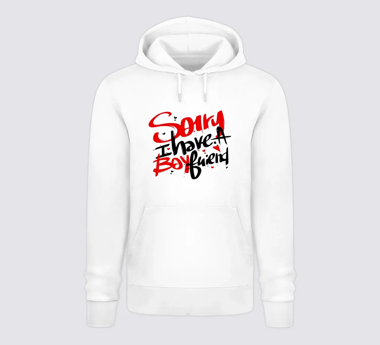 T-shirt Summer vibes - Scusate, ho un fidanzato felpa con cappuccio da Gift For You