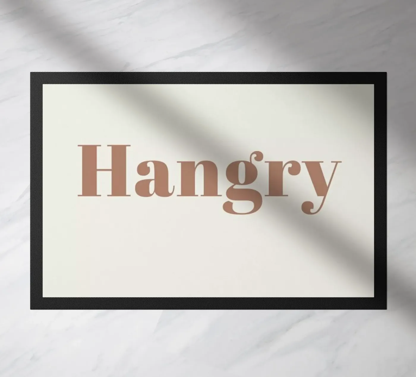 Hangry deurmat van Ayleen