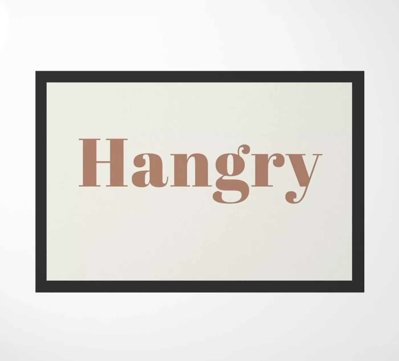 Hangry deurmat van Ayleen