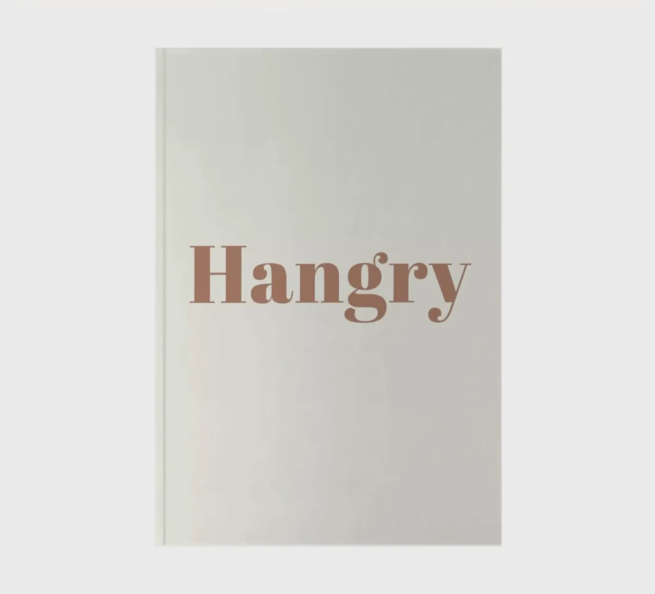 Hangry notebook by Ayleen