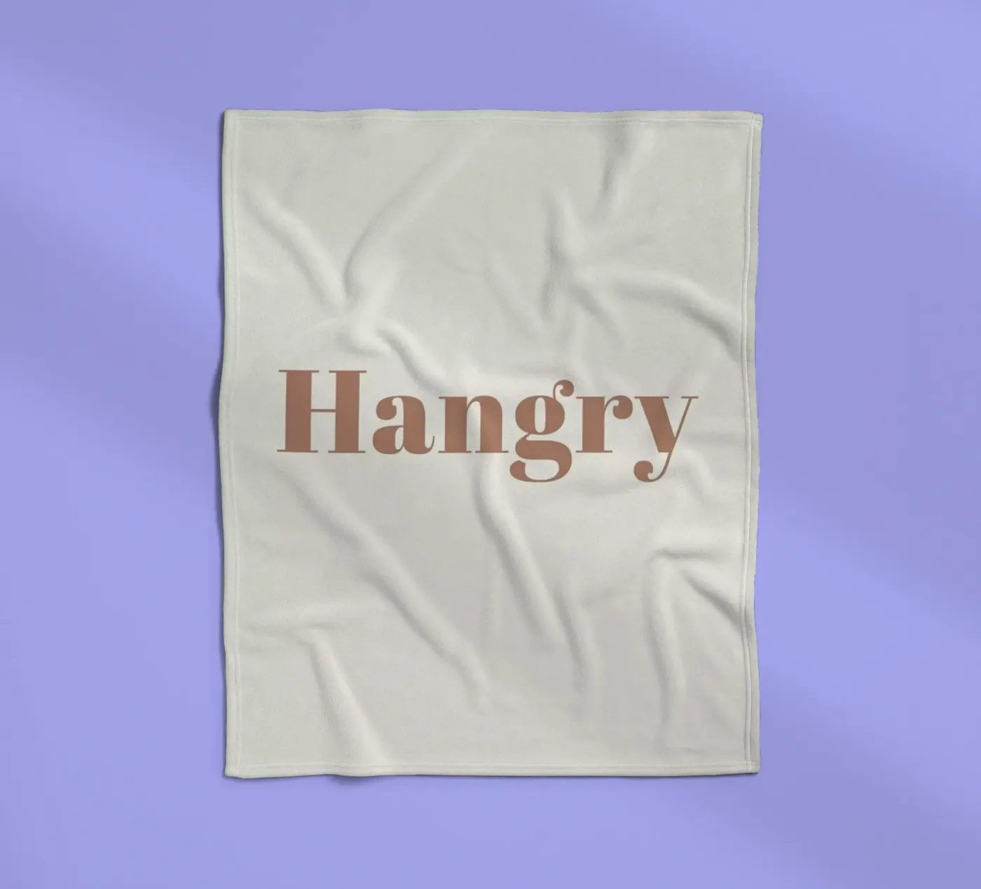 Hangry Fleecedecke von Ayleen