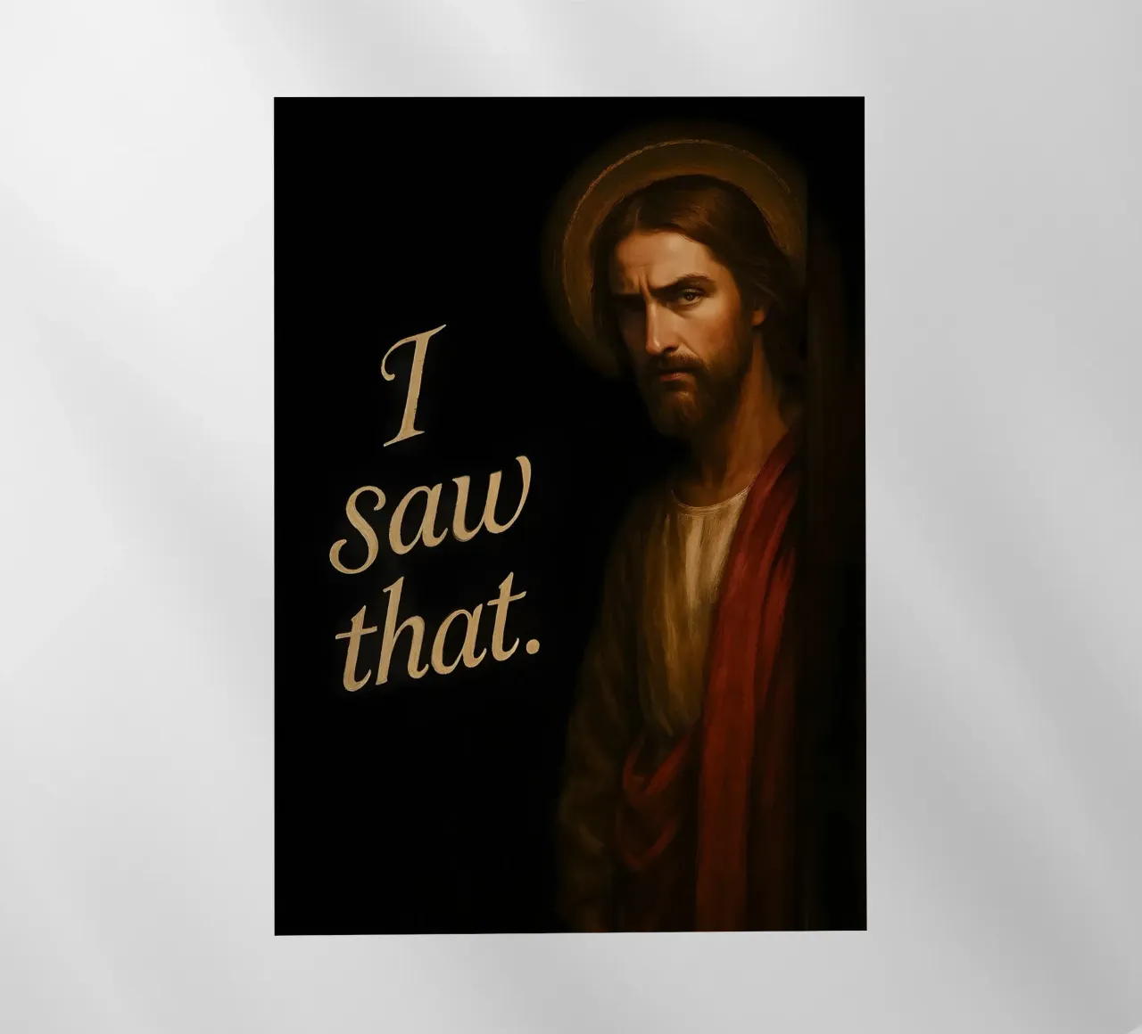 Jesus Saw That pellicola backlit da Lootprint